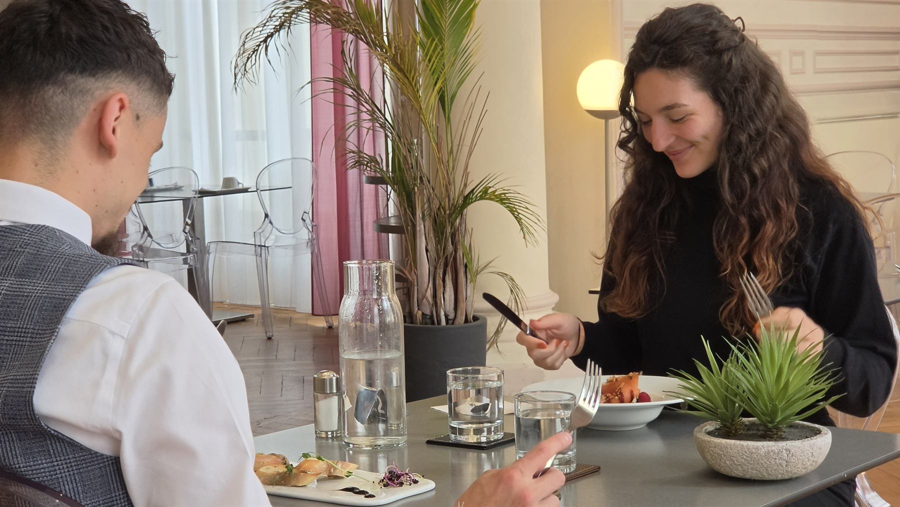 Un instant partagé à table